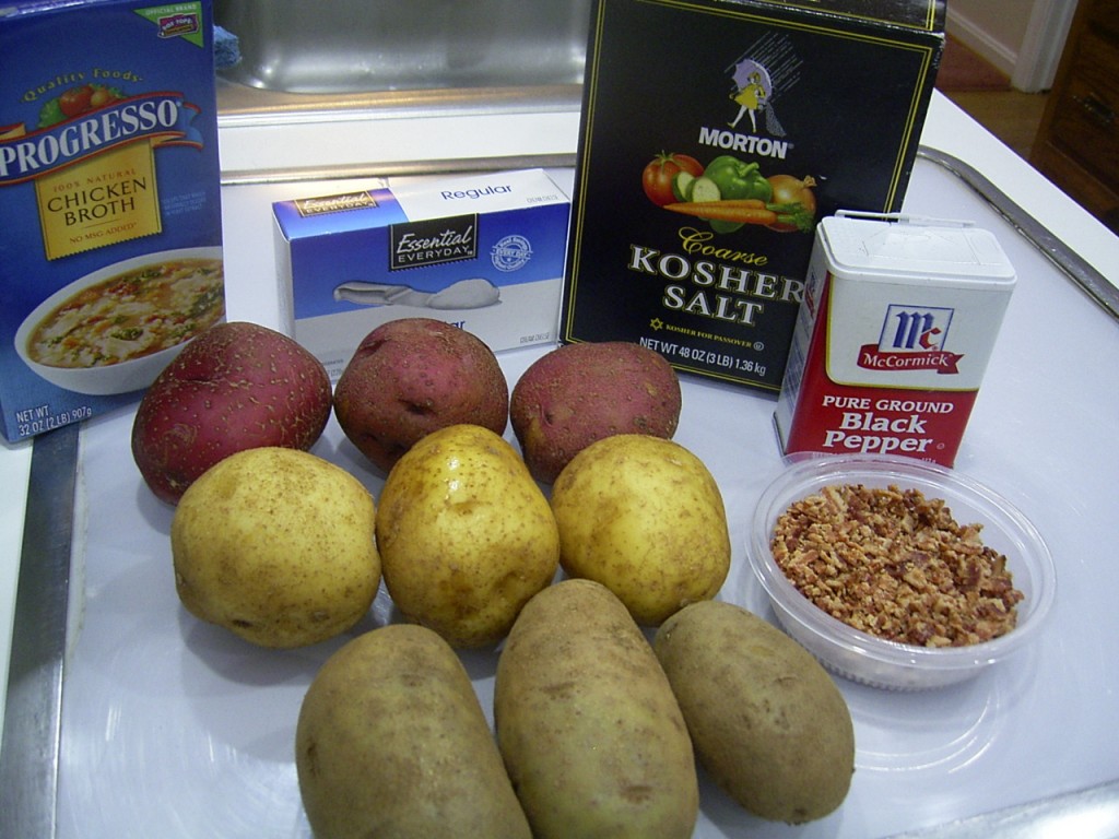 creamy potato soup ingredients